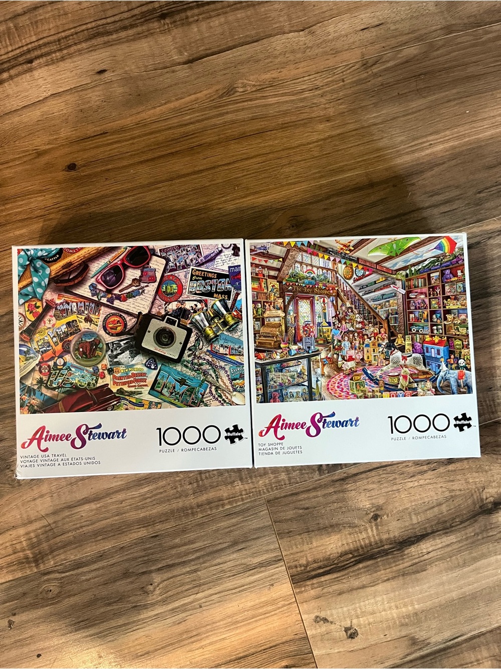 Buffalo Games Aimee Stewart 1000 Piece Puzzle Bundle